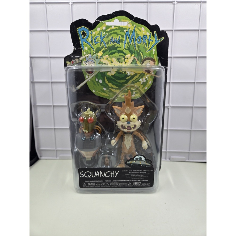 Funko Action Figure: Rick & Morty Squanchy with Boots Collectible Figure, Multic